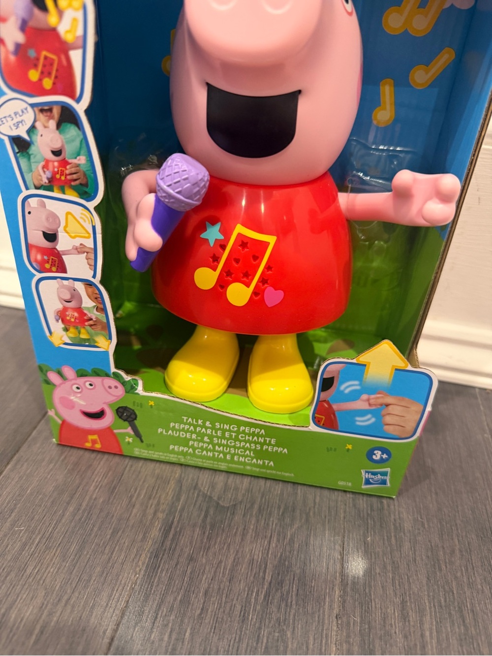 NWT Peppa Pig Singing Talk & Sing Figure with 50+ Sounds Phrases - Picture 4 of 7